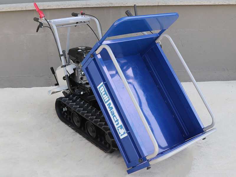 BullMach Helios 320 E - Motocarriola cingolata cassone estensibile 320Kg