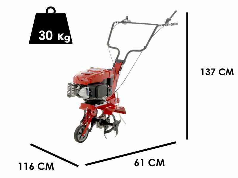 Einhell GC-MT 2536 - Motozappa a benzina 5 HP - Motore 150cc