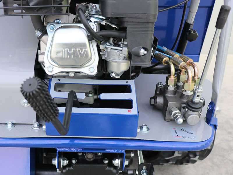 BullMach Helios 500 D - Motocarriola cingolata dumper idraulico 500Kg