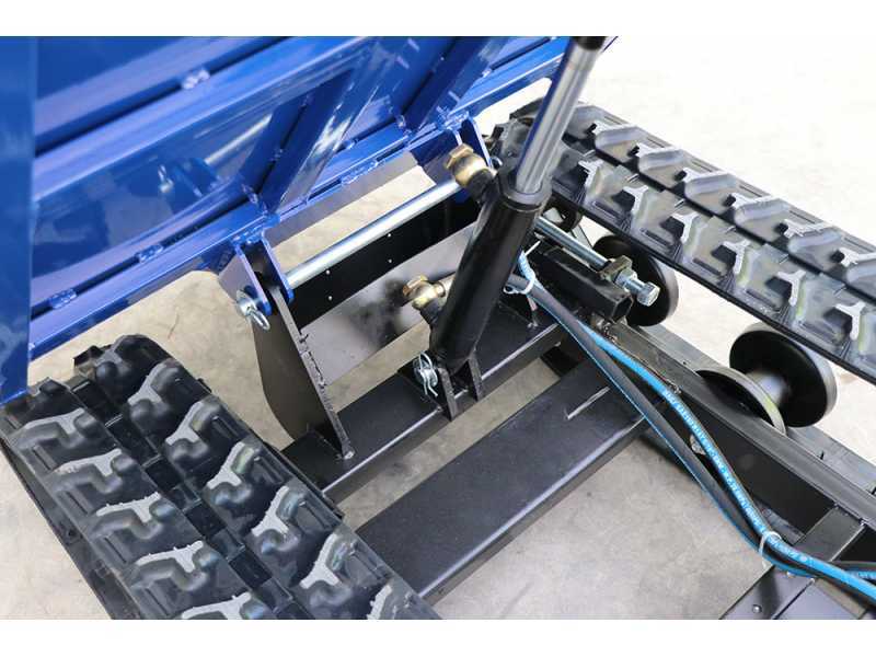 BullMach Helios 500 D - Motocarriola cingolata dumper idraulico 500Kg