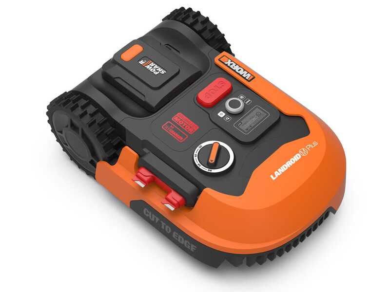 Worx Landroid WR165E - Robot rasaerba con perimetro - Batteria 20V e 2Ah - M500 2.0