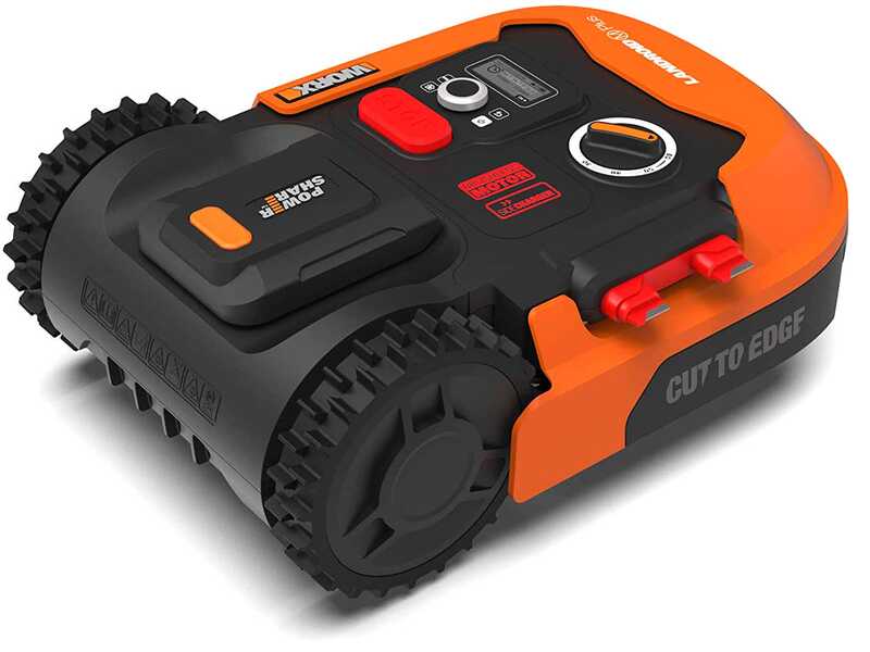 Worx Landroid WR165E - Robot rasaerba con perimetro - Batteria 20V e 2Ah - M500 2.0