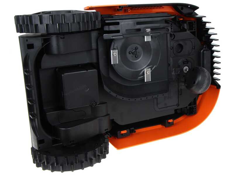 Worx Landroid WR167E - Robot rasaerba con perimetro - Batteria 20V e 4Ah - M700 2.0