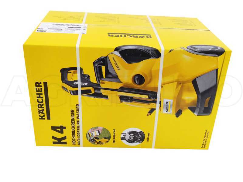 Karcher K4 Premium Power Control - Idropulitrice e doppia lancia inclusa - 420 lt/h - 130 bar
