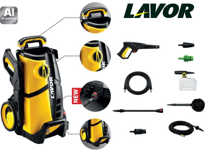 Lavor LVR3 140 Special Edition - Idropulitrice ad acqua fredda - 140bar - 450 l/h