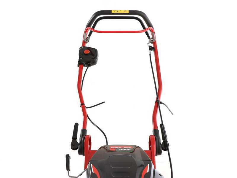 Rasaerba trazionato mulching elettrico a batteria Weibang WB462SEM - Batteria da 120V/4Ah