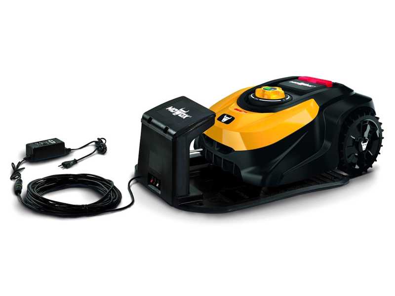 Mowox RM 600 Li BT - Robot rasaerba - Con cavo perimetrale - Batteria al litio 28V 2Ah