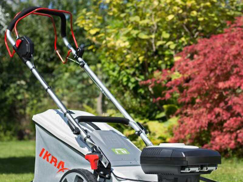 Ikra IAM 40-4625 S - Tagliaerba semovente a batteria - 40V/2,5Ah - Taglio 46 cm