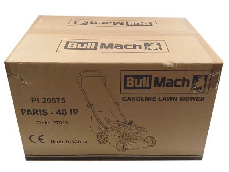 BullMach PARIS - 40 IP - Tagliaerba a scoppio - Motore da 4HP - Taglio 40cm