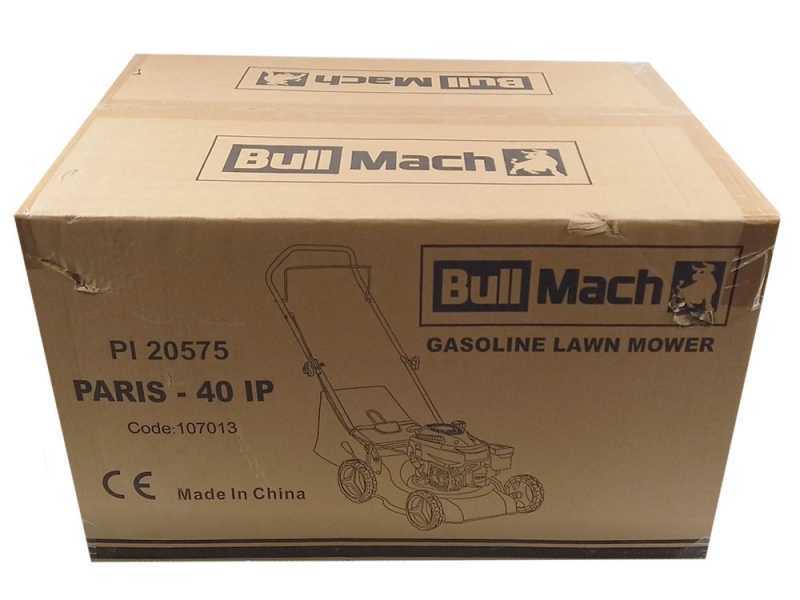 Rasaerba a spinta BullMach PARIS - 40 IP - Motore a scoppio da 4HP - taglio da 40cm