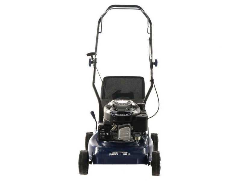 BullMach PARIS - 40 P - Tagliaerba a scoppio - Motore da 4HP - Taglio 40cm