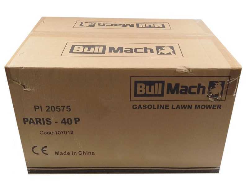 BullMach PARIS - 40 P - Tagliaerba a scoppio - Motore da 4HP - Taglio 40cm
