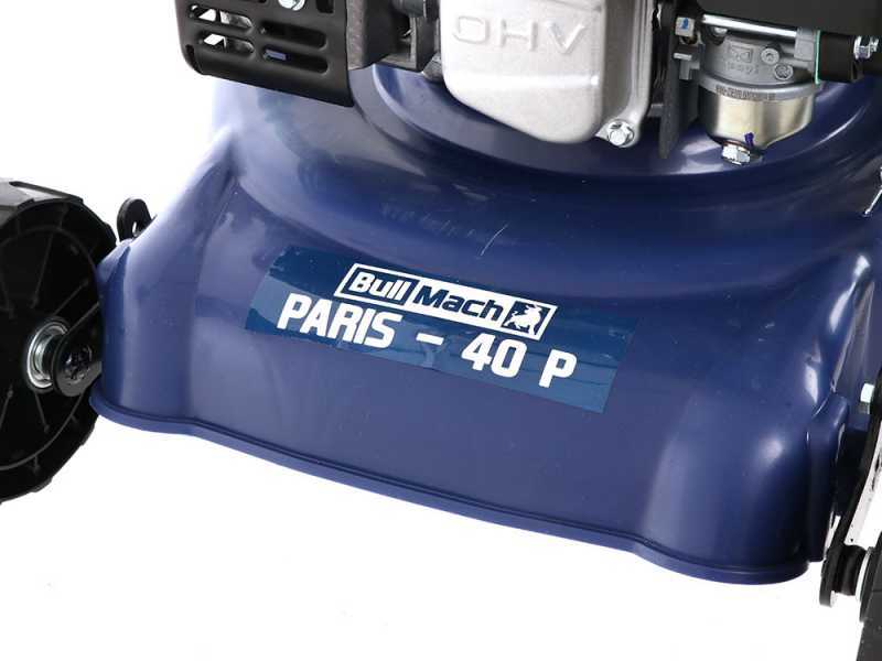 BullMach PARIS - 40 P - Tagliaerba a scoppio - Motore da 4HP - Taglio 40cm