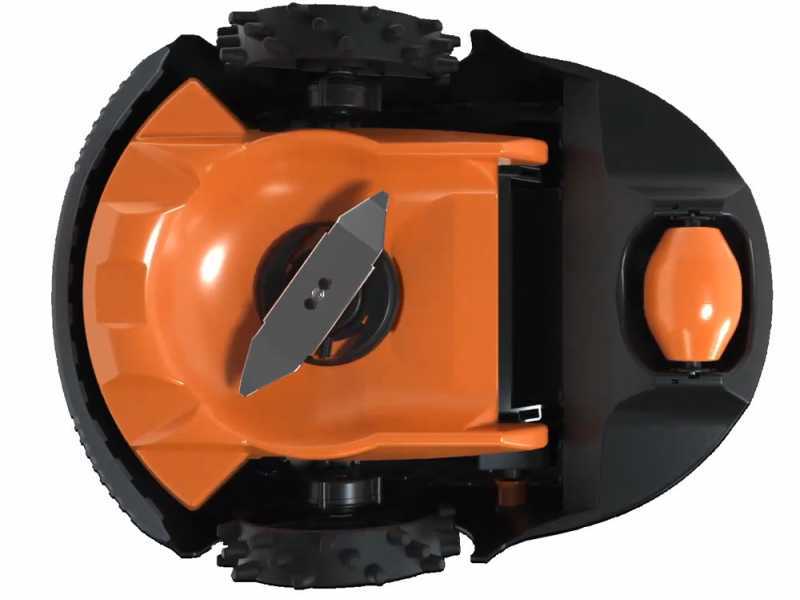 Black &amp; Decker BCRMW121-QW - Robot rasaerba - Con perimetro - Con batteria al litio 12V