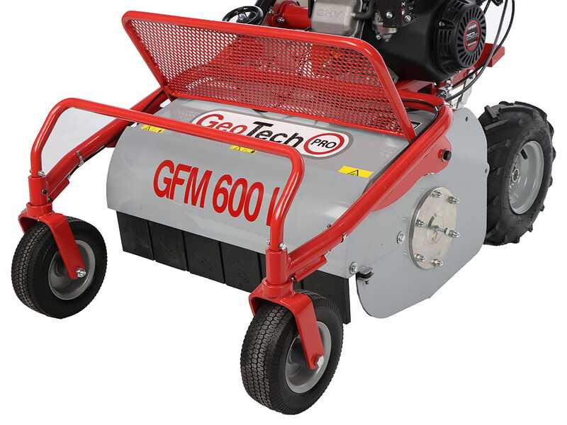 GeoTech Pro GFM 600 L - Trinciaerba professionale a martelli - Loncin LC175F-2