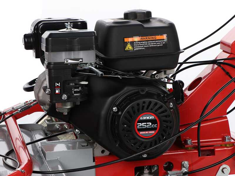 GeoTech Pro GFM 600 L - Trinciaerba professionale a martelli - Loncin LC175F-2