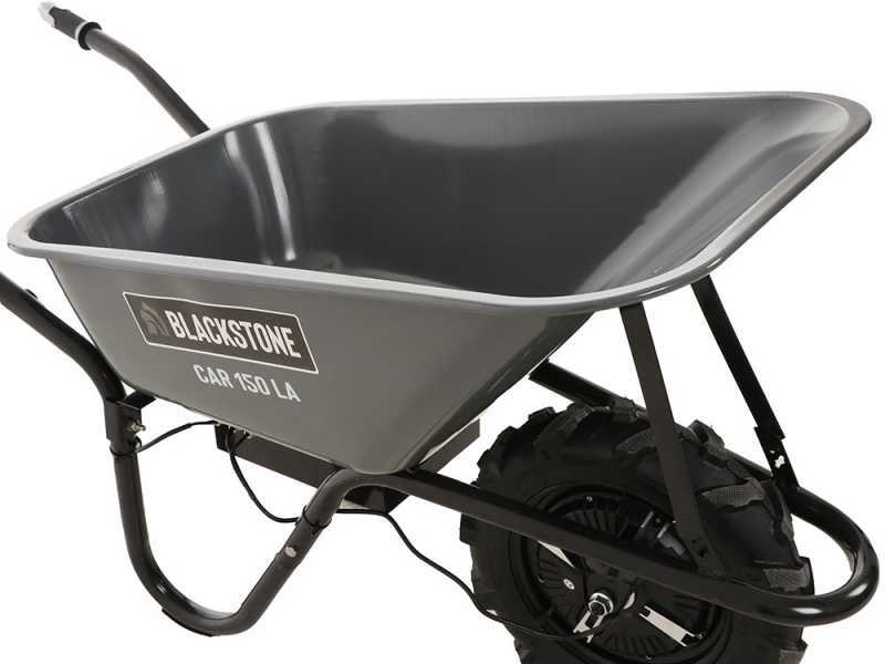 BlackStone CAR 150-M80 - Carriola elettrica a batteria 24V 12Ah