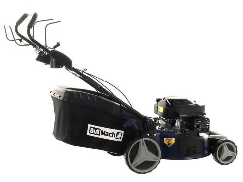 BullMach ECTOR 46 S - Tagliaerba a scoppio trazionato - 4 in 1 - Motore da 170cc