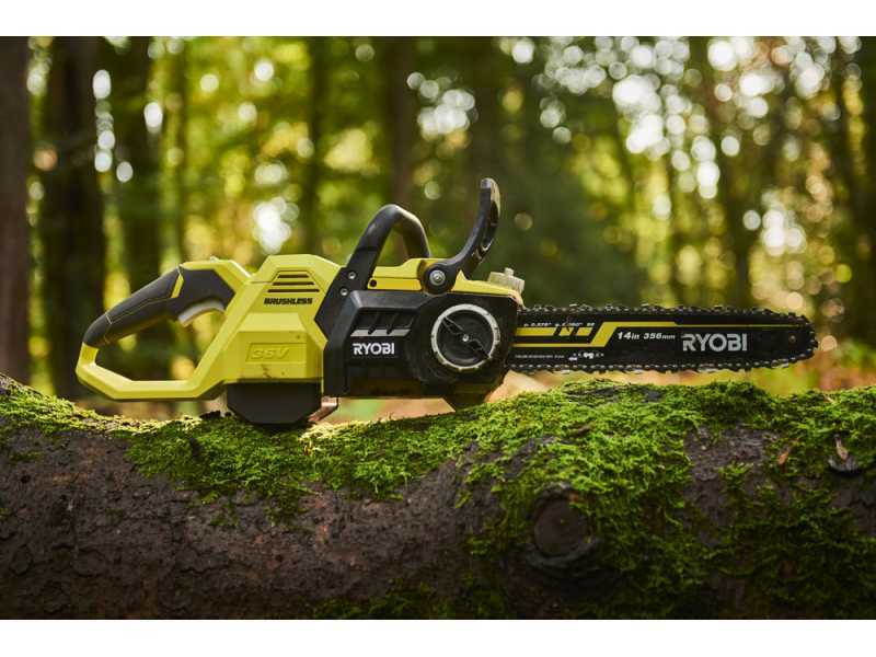 Ryobi RY36CSX35A-150 - Elettrosega a batteria 36V 5Ah - Lama da 35cm