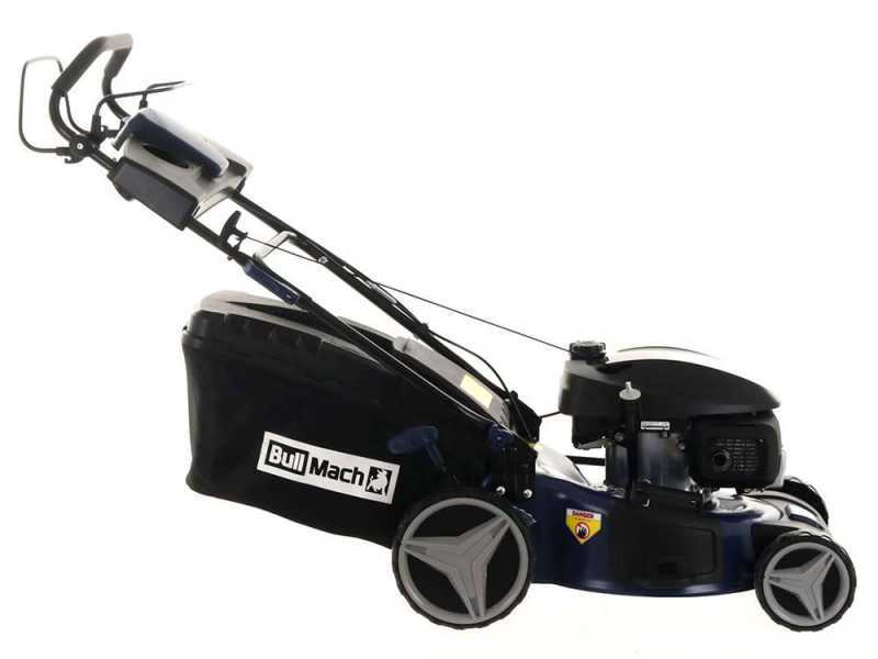 BullMach ECTOR 46 H - Tagliaerba a scoppio trazionato - 4 in 1 -  Motore Honda GCVx170