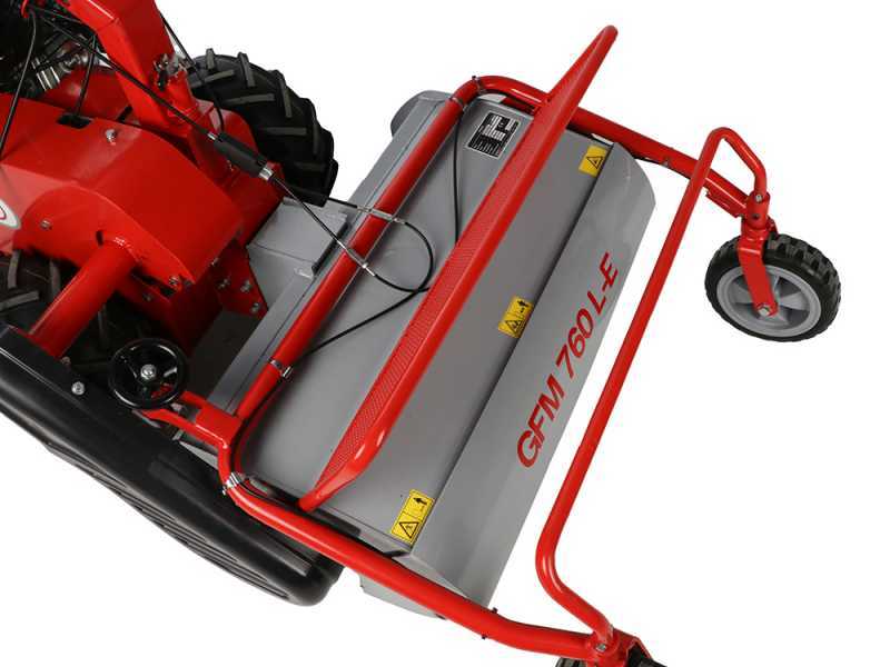 GeoTech-Pro GFM 760 L-E - Trinciaerba professionale a martelli - Loncin G420FD