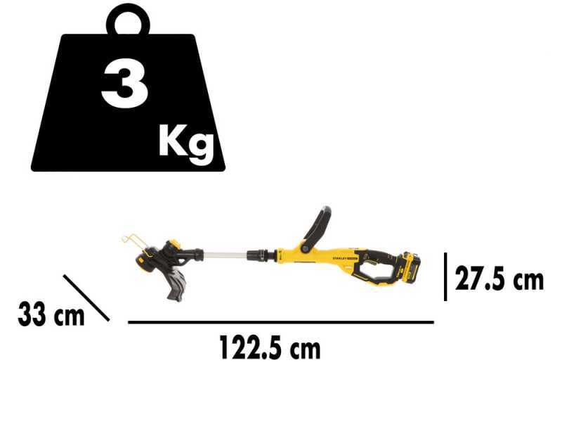 STANLEY FATMAX V20 - Tagliabordi a batteria - 18V 4Ah