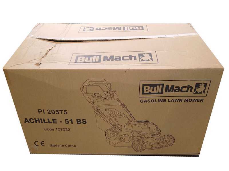 BullMach ACHILLE 51 BS - Tagliaerba a scoppio trazionato - 4 in 1 - Motore B&amp;S750EX