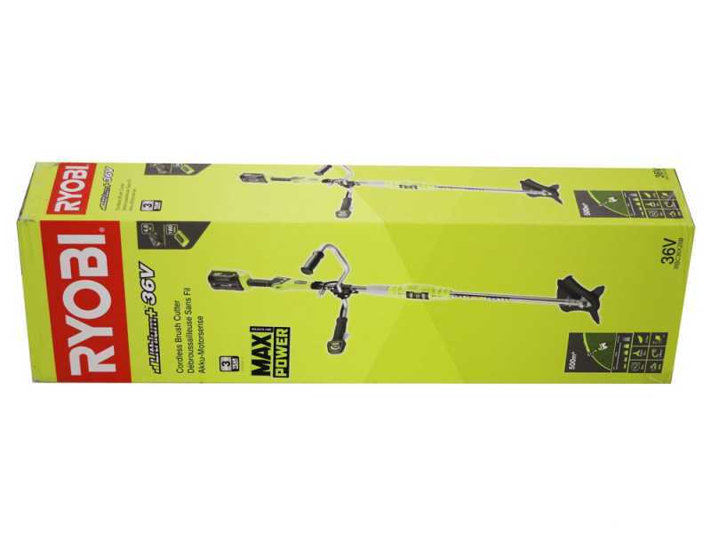 Ryobi RBC36X26BG2-140 - Decespugliatore a batteria - 36V - 4Ah