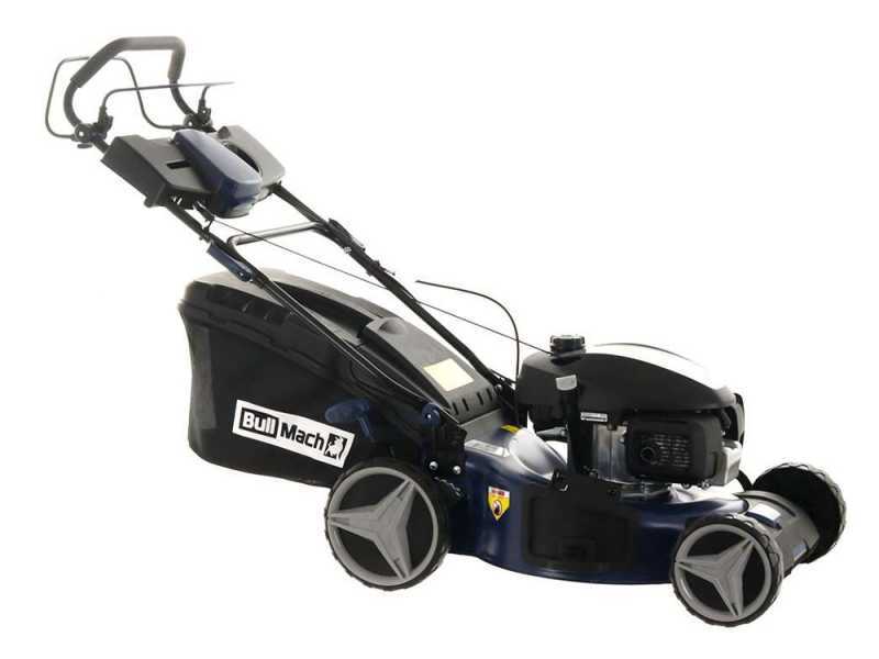 BullMach ACHILLE - 51 H - Tagliaerba a scoppio trazionato - 4 in 1 - Motore Honda GCVx200
