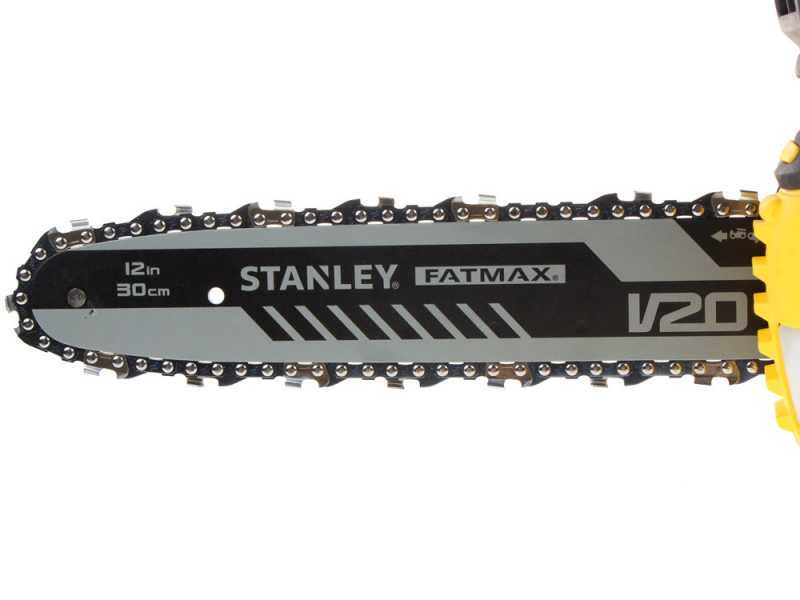 Stanley Fatmax V20 - Elettrosega a batteria 18V 4Ah - Lama da 30cm