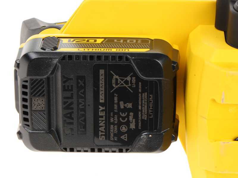 Stanley Fatmax V20 - Elettrosega a batteria 18V 4Ah - Lama da 30cm