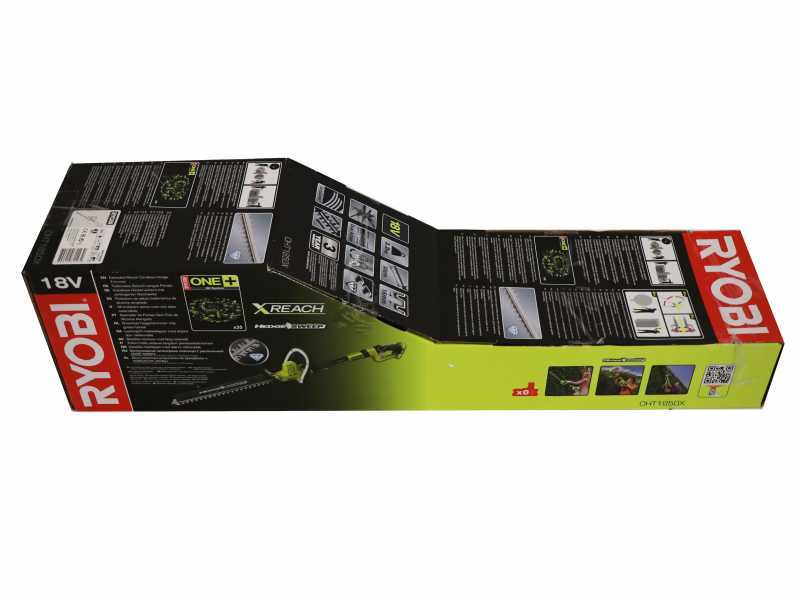 Ryobi OHT1850X - Tagliasiepi su asta di prolunga a batteria - Lama da 50cm - SENZA BATTERIA E CARICABATTERIA