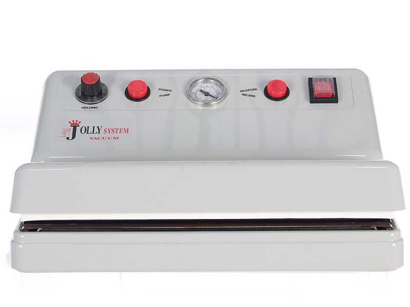 Tecla Jolly System - Macchina per sottovuoto manuale - Barra saldante 33cm
