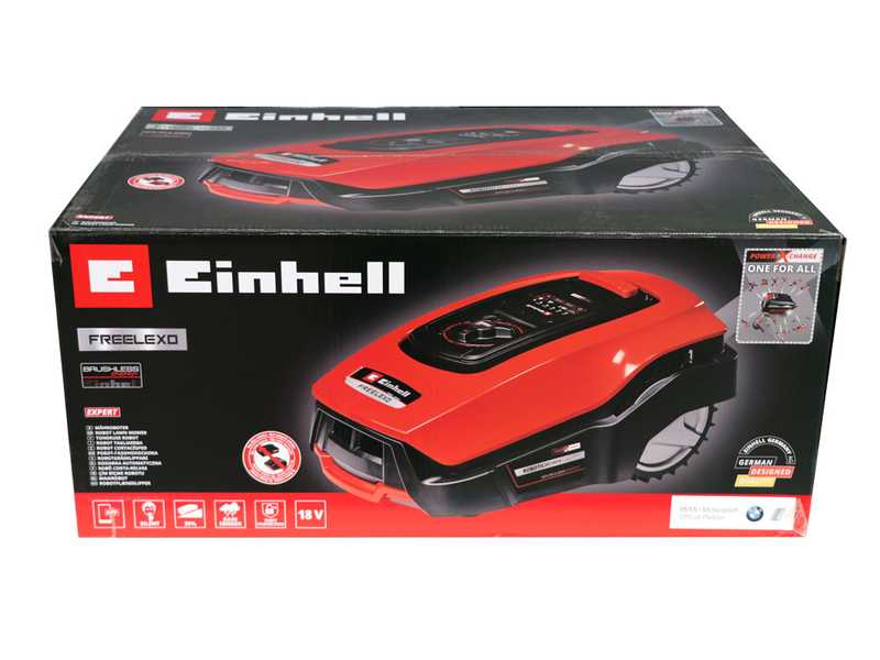 Einhell FREELEXO - Robot rasaerba - Con batteria a litio 18V 4Ah