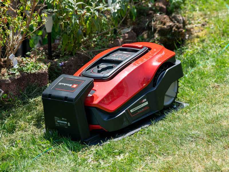 Einhell FREELEXO - Robot rasaerba - Con batteria a litio 18V 4Ah