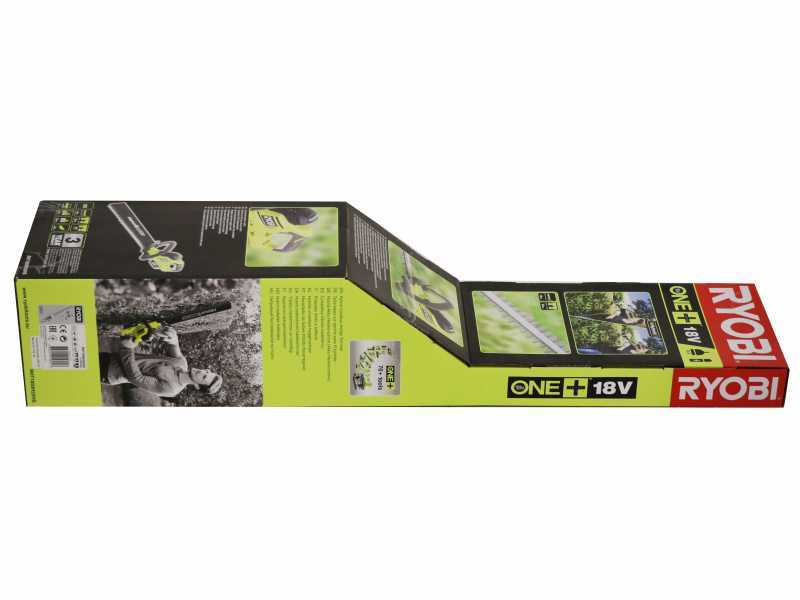 Ryobi HYBRID RHT1850H25HS 18V - Tagliasiepi elettrico e a batteria con lama di taglio da 50 cm
