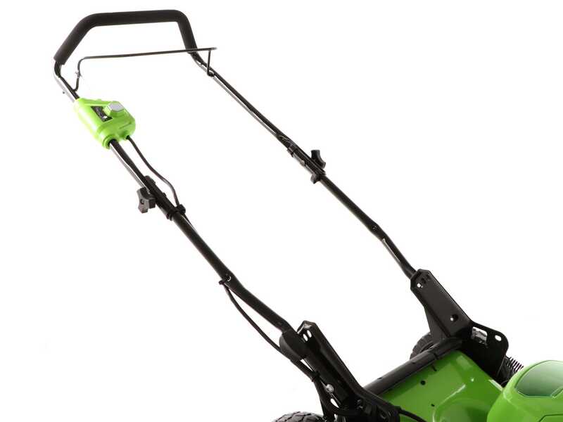 Greenworks GD40LM46HPK4 - Tagliaerba a batteria - 40V/4Ah - Taglio 46 cm