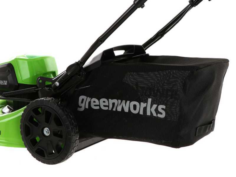 Greenworks GD40LM46HPK4 - Tagliaerba a batteria - 40V/4Ah - Taglio 46 cm