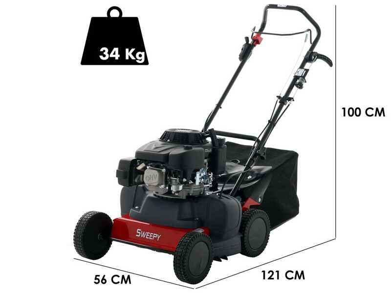 Eurosystem SWEEPY - Motospazzatrice con motore Loncin 196 OHV