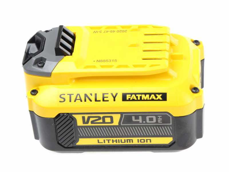 Stanley Fatmax V20 - Potatore telescopico su asta di prolunga regolabile  - Batteria 18V 4AH