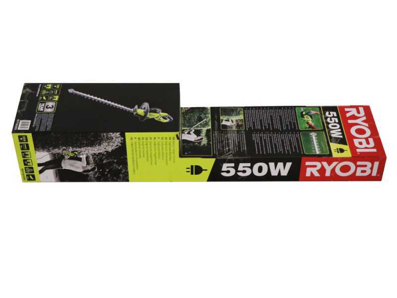 Ryobi RHT5655RS - Tagliasiepi elettrico con lama da 55 cm - 550W