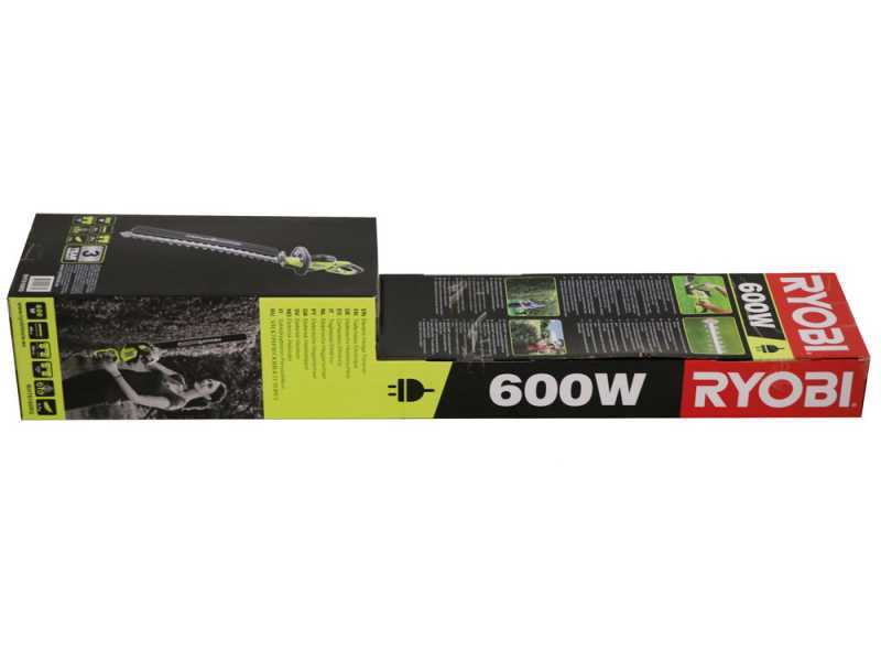 Ryobi RHT6160RS - Tagliasiepi elettrico con lama da 60 cm - 600W