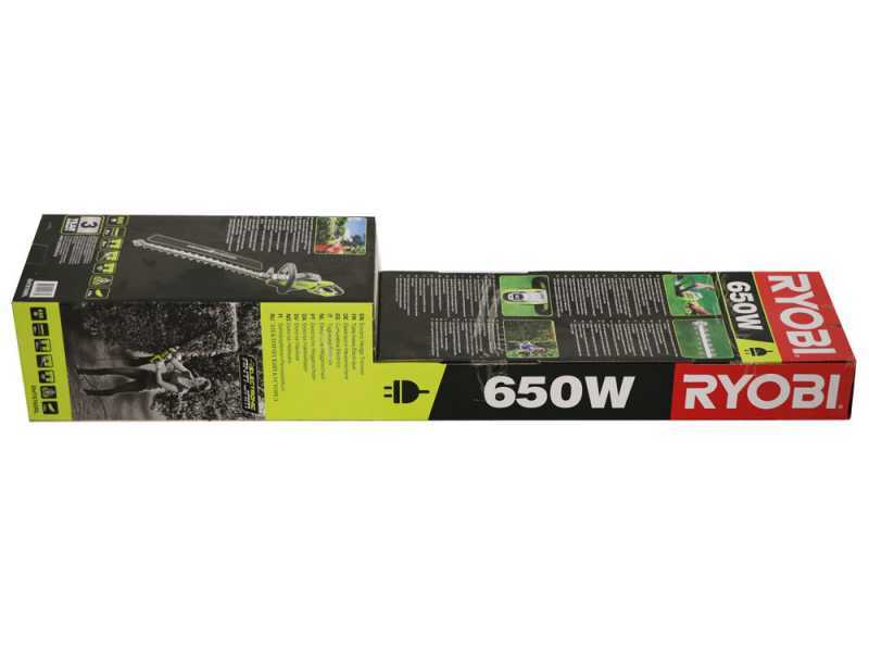 Ryobi RHT6760RL - Tagliasiepi elettrico con lama da 60 cm - 650W