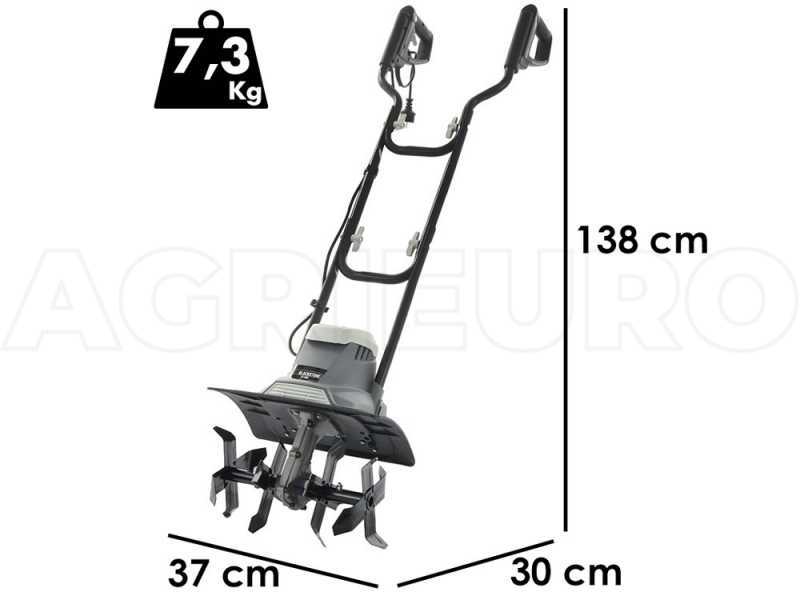 BlackStone TE-360 - Motozappa elettrica - 1050 W - 4 file di zappe