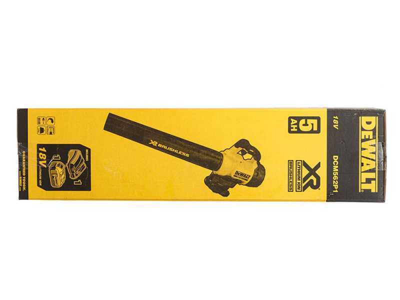 DeWalt DCM562P1-QW - Soffiatore a batteria 18V 5Ah