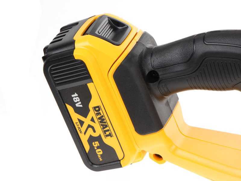 DeWalt DCMHT563P1-QW - Tagliasiepi elettrico a batteria 18V/5Ah - Lama da 55 cm 