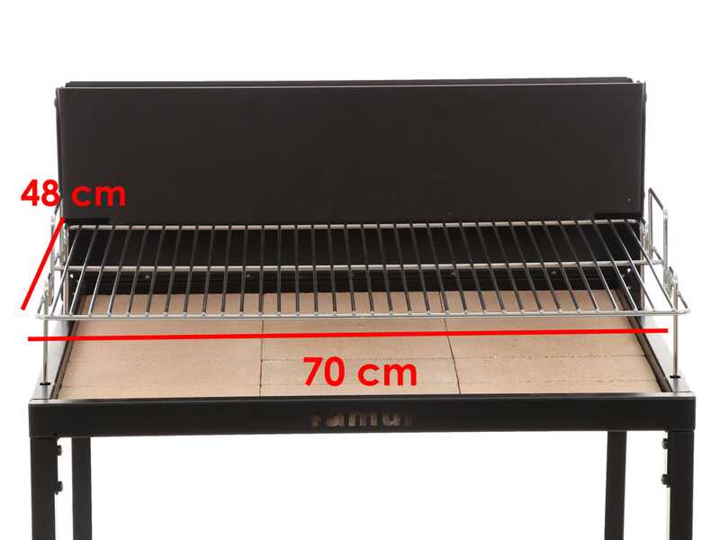 Barbecue a legna famur 2 in 1 BK 7 light – in Offerta su AgriEuro