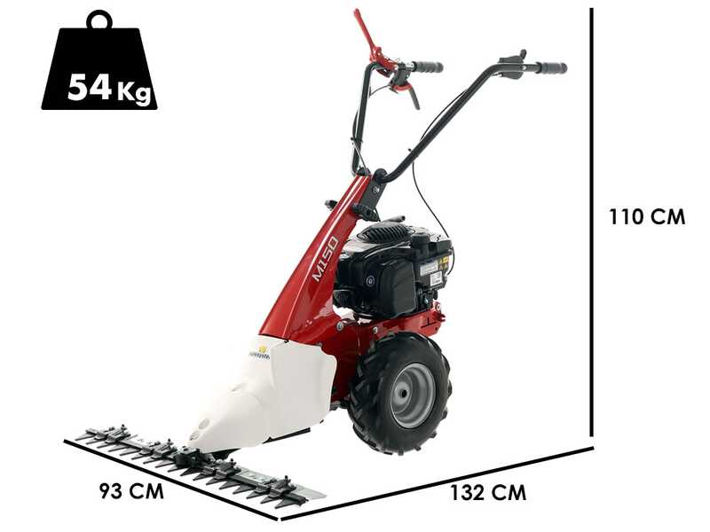 Eurosystems Minieffe M150 - Motofalciatrice multifunzione - B&amp;S 625 EXi