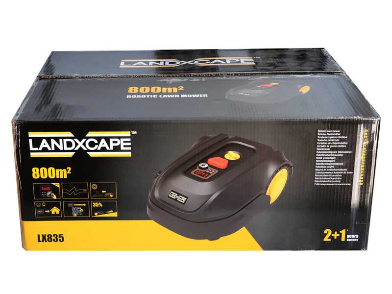 Landxcape LX835 - Robot tagliaerba con cavo perimetrale