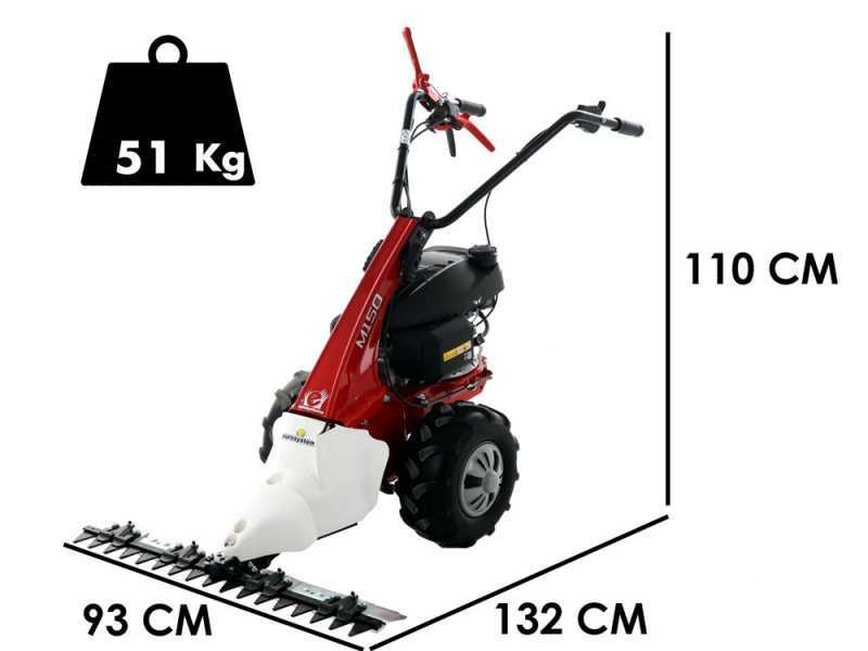 Eurosystems Minieffe M150 RM - Motofalciatrice multifunzione - Honda GCVx 170